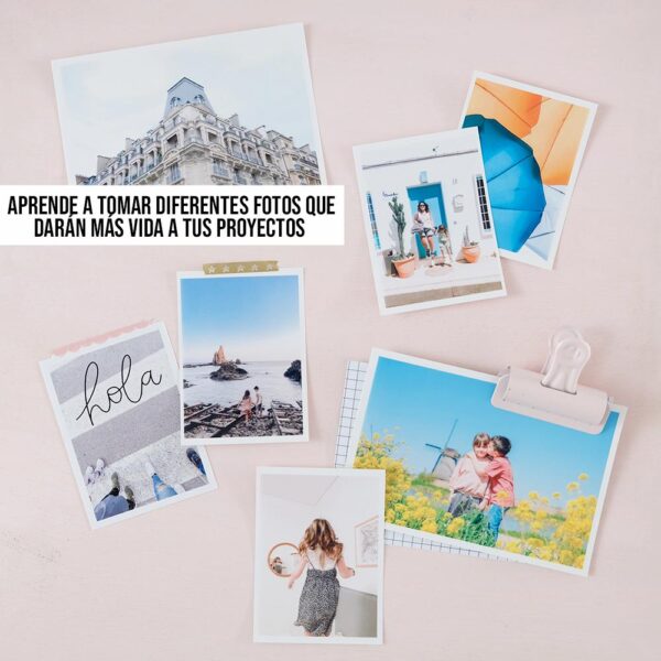 Curso Scrapbooking Online. Curso Fotografía Online.