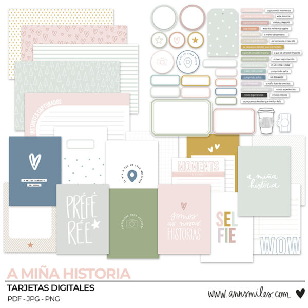 Tarjetas Digitales Scrapbooking