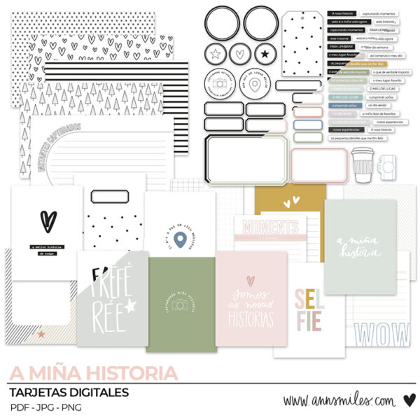 Tarjetas Digitales Scrapbooking