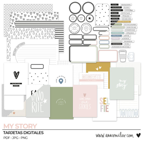 Tarjetas Digitales Scrapbooking