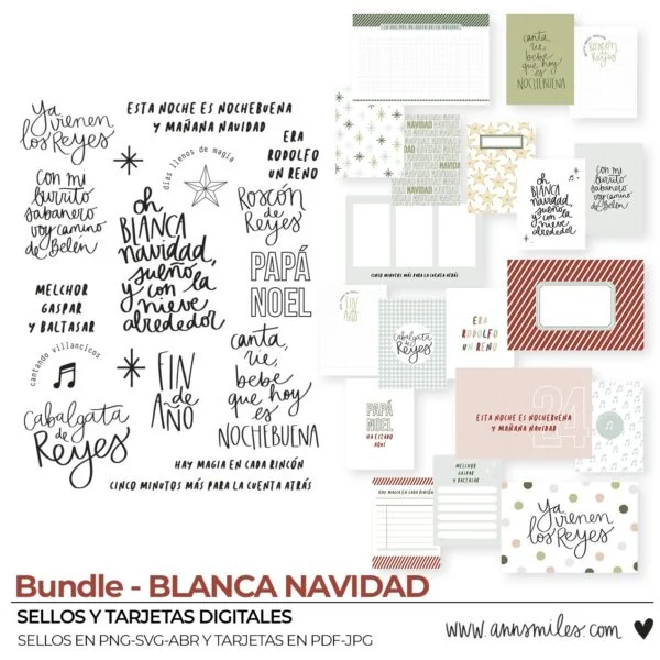 Tarjetas y Sellos Digitales Scrapbooking