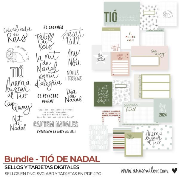 Tarjetas y Sellos Digitales Scrapbooking