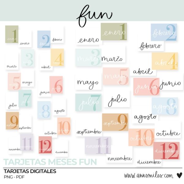 Tarjetas Digitales Scrapbooking Fun