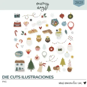 Die Cuts Ilustraciones Scrapbooking
