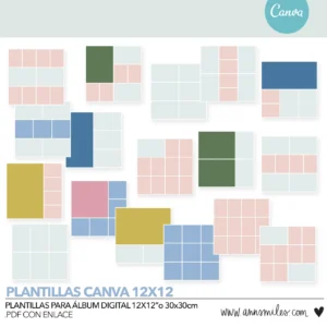 Plantillas Canva 12x12"