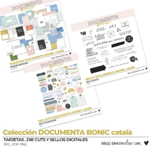 BUNDLE DOCUMENTA BONIC CATALÀ SCRAPBOOKING DIGITAL