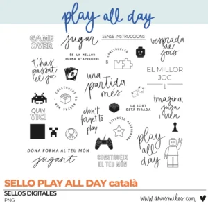 Sellos Scrapbooking Catalán