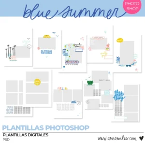 Plantillas Photoshop Scrapbooking