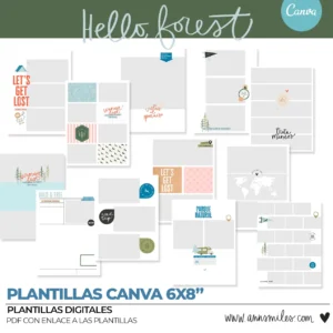 Plantillas Canva Hello Forest 6x8"