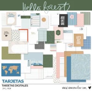 Tarjetas Digitales Hello Forest